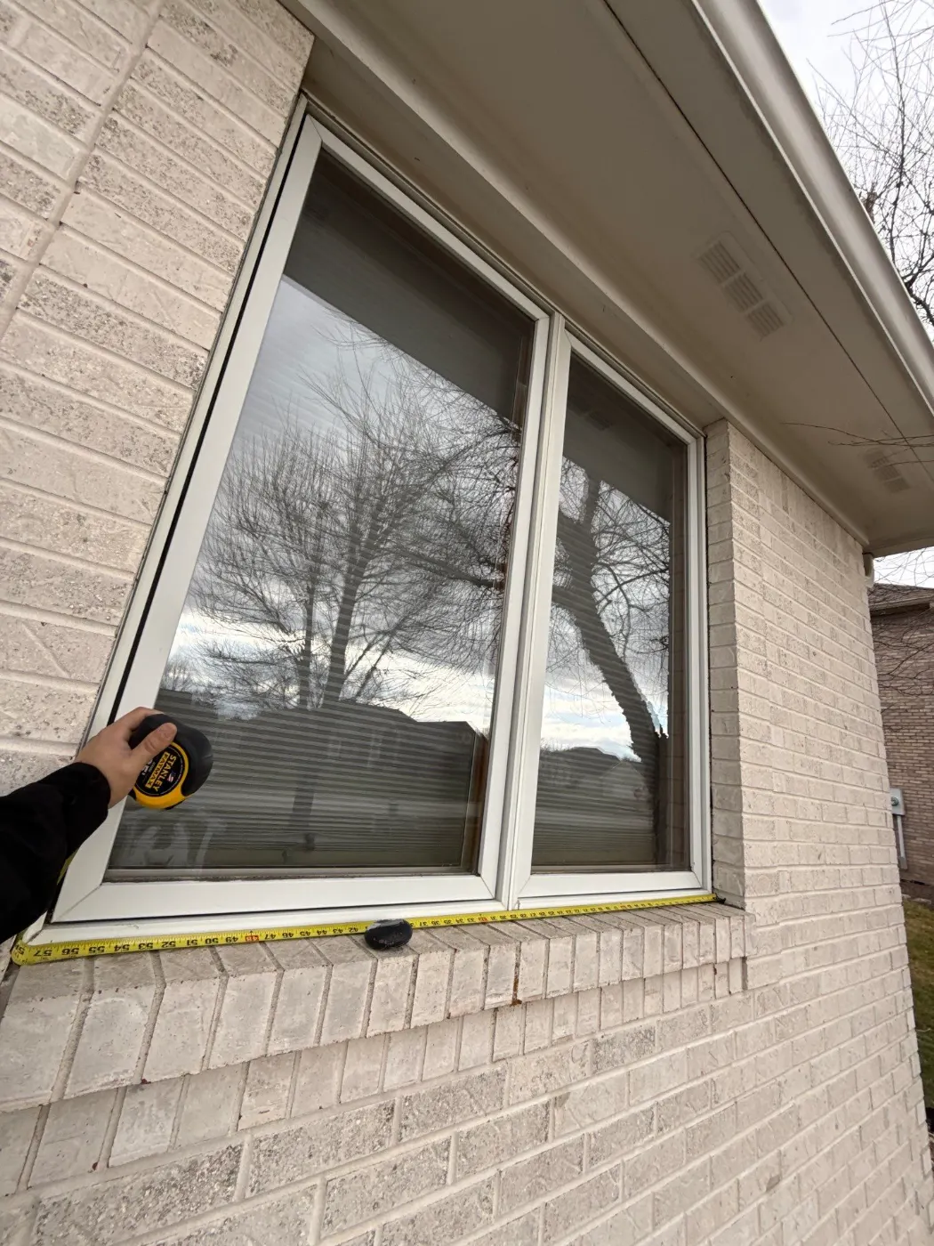 Window replacement documented in Thorntown